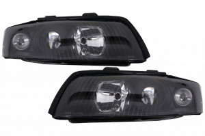 Faruri compatibil cu AUDI A4 B6 2000-2004 Negru