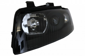 Faruri compatibil cu AUDI A4 B6 2000-2004 Negru - Img 4