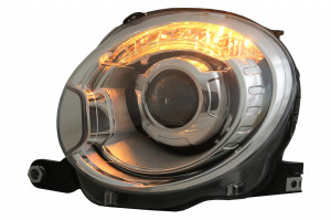 Faruri compatibil cu Fiat 500 Hatchback 2007-2015 Crom - Img 2