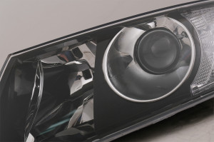 Faruri compatibil cu Skoda Octavia II 2004-2008 Negru - Img 4