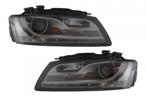 Faruri cu lumini de zi LED compatibi cu Audi A5 2006-2008