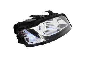 Faruri DAYLIGHT compatibil cu Audi A4 B6 8E 2000-2004 Negru - Img 2
