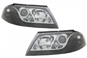 Faruri DAYLIGHT compatibil cu VW PASSAT 3BG B5 FL 2000-2005 Negru - Img 2
