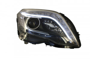 Faruri Facelift LED DRL compatibil cu Mercedes GLK X204 2013-2015 - Img 2