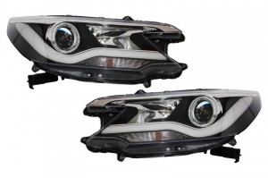 Faruri LED LightBar compatibil cu HONDA CR-V 2012-2014 RM IV Facelift Look