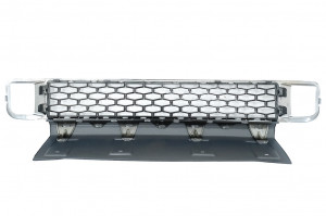 Grila Bara Fata compatibila cu Land Range Rover Vogue III L322 2010-2012 Autobiography Design Crom Negru - Img 3