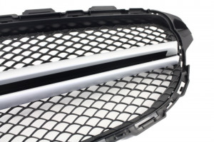 Grila Centrala compatibil cu Mercedes clasa C W205 2014-2018 culoare silver - Img 4