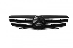 Grila Centrala compatibil cu MERCEDES CLK W209 2002-2009 Sport CL Look 3 Bars