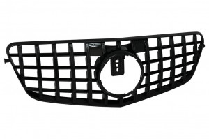 Grila Centrala compatibil cu Mercedes E-Class W212 S212 2009-2013 G-TR Design Negru - Img 2