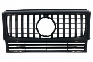 Grila Centrala compatibil cu Mercedes G-Class W463 1990-2014 G63 GT-R Panamericana Design Negru