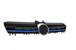 Grila Centrala compatibil cu VW Golf 7 VII 5G 2012-2017 Rline GTE Design Blue - Img 2