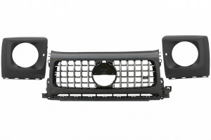 Grila Centrala si Carcasa faruri compatibil cu Mercedes G-Class W464 W463A G63 AMG 2018-> GT-R Panamericana Design