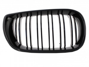 Grile Centrale compatibil cu BMW Seria 3 E46 4 USI 2001-2004 (Facelift) Negru Lucios M Design - Img 3