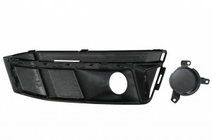 Grile Laterale compatibil cu Audi A4 B9 Sedan Avant 2016-2018 S-Line RS4 Design Negru - Img 4