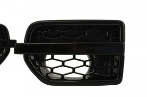 Grile Laterale compatibil cu Land Range Rover Discovery IV 4 2010-> Black Autobiography Design - Img 4