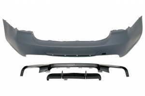 Kit Exterior compatibil cu BMW Seria 3 E90 2005-2008 M-Technik Design cu Praguri Laterale - Img 4