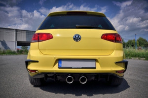 Kit Exterior Complet compatibil cu VW Golf VII 7 2012-2017 R400 Look cu Sistem Evacuare - Img 7
