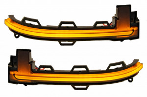 Lampi Semnalizare Oglinzi compatibil cu BMW X3 F25 LCI 2014-2017 X4 F26 2014-2018 X5 F15 X5M F85 2013-2018 X6 F16 X6M F86 2014->