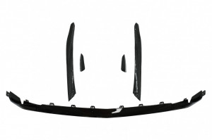 Lip Bara Fata Negru Lucios compatibil cu Mercedes Clasa A W177 (2018->) Design - Img 3