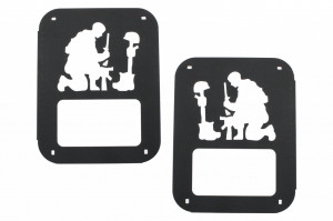 Ornament Protectie Stopuri compatibil cu JEEP Jk Wrangler 2007-2017 Army Design