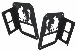Ornament Protectie Stopuri compatibil cu JEEP Jk Wrangler 2007-2017 Army Design - Img 2