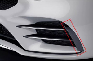 Ornamente bara fata flapsuri compatibil cu MERCEDES A Class W177 2018-> Design Negre - Img 4