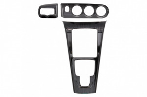Ornamente interior Consola principala, Aer Conditionat si Stergatoare compatibil cu Mercedes A-Class W177 Carbon LHD