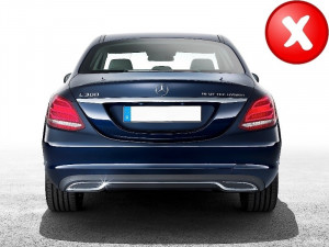 Ornamente tobe sistemul de evacuare compatibil cu Mercedes C-Class W205 2015-2021 C-Class S65 E65 GLE W166 X166 GLC W253 Sport Design - Img 6