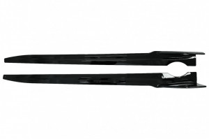 Pachet Exterior Aero compatibil cu BMW X5 G05 2018-> M-Tech Black Knight Design Negru Lucios - Img 2