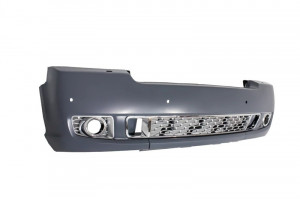 Pachet Exterior Autobiography Design compatibil cu Land Range Rover Vogue L322 2002-2012 Grile Negru Argintiu - Img 3