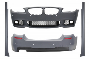 Pachet Exterior compatibil cu BMW F10 Seria 5 2011-2014 M-Technik Design
