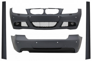 Pachet Exterior compatibil cu BMW Seria 3 E90 LCI Sedan 2008-2011 M-Technik Design