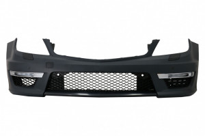Pachet Exterior compatibil cu MERCEDES C-class W204 C204 Facelift 2007-2015 C63 Design - Img 2