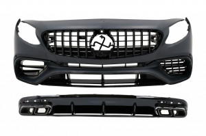 Pachet Exterior compatibil cu Mercedes S-Class C217 Coupe Sport Line 2015-2021 S63 Design