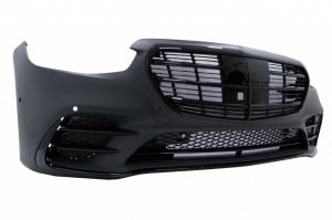 Pachet Exterior compatibil cu Mercedes S-Class W223 Limousine 2020-> S450 Design Night Package - Img 4