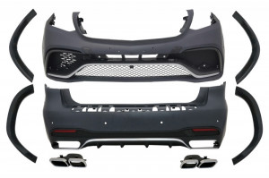 Pachet Exterior Complet compatibil cu Mercedes GLS-Class X166 2016-> GLS63 Design