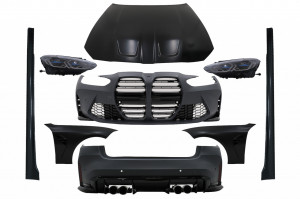 Pachet Exterior Wide compatibil cu BMW Seria 3 G20 2018-2022 Conversie la G80 M3