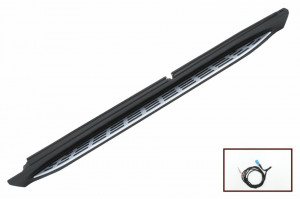 Praguri Trepte laterale compatibil cu Mercedes GLS X167 2020-> cu LED - Img 4