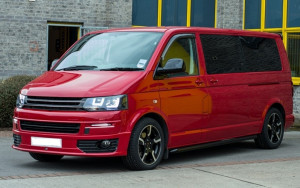 Praguri Trepte laterale compatibil cu VW T5 Transporter Multivan Caravelle 2003-2014 Sportline Design - Img 5