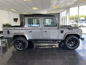 Praguri Trepte laterale compatibil Land ROVER Defender 1990-2016 Black Edition - Img 6