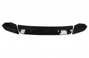 Prelungire Bara Fata compatibil cu BMW X3 G01 X3M (2018-Up) Negru Lucios - Img 6
