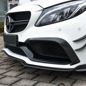 Prelungire Bara Fata compatibil cu Mercedes C-Class W205 (2014-2019) Carbon Real - Img 6