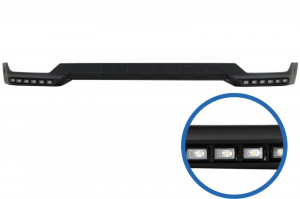 Prelungire Bara Fata LED DRL compatibil cu Mercedes G-Class W463 1989-2017 Negru Design - Img 7