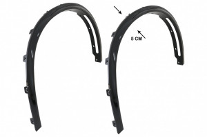 Prelungiri Aripi Extensii Aripi BMW X5 F15 2014-2018 M-Design M-Sport Negru Lucios - Img 5
