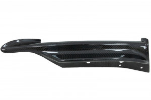 Prelungiri Carbon compatibil cu BMW 3 Series E90 E91 Sedan Touring 2005-2008 pentru Bara Fata M-tech - Img 5