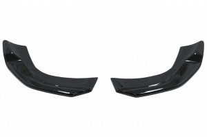 Prelungiri Extensii Bara Spate compatibil cu Mercedes A-Class W177 A35 A45 Hatchback 2018-> Negru Lucios - Img 3