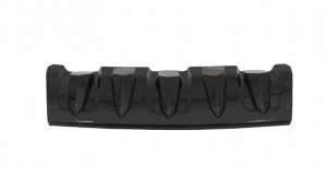 Protectie Bara Fata compatibil cu Dacia Duster 4x4 / 4x2 2010-2017 Negru Lucios - Img 3