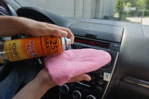 Silicon auto parfumat pentru plastic, vanilie, 0,75L, Moje Auto - Img 4