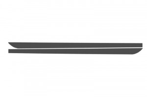 Stickere Laterale compatibil cu BMW Seria 5 F10 F11 2011-> Gri Inchis M-Performance Design - Img 2
