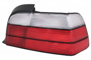 Stopuri compatibil cu BMW Seria 3 E36 Coupe Cabrio 1992 -1998 Rosu/Alb - Img 3